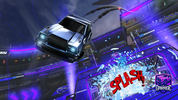 A Rocket League car design from quix1212