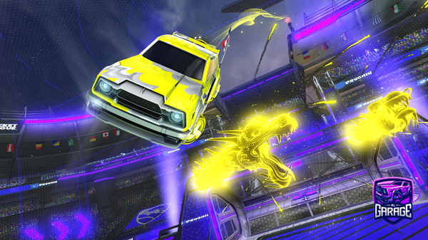 A Rocket League car design from joenslielpro