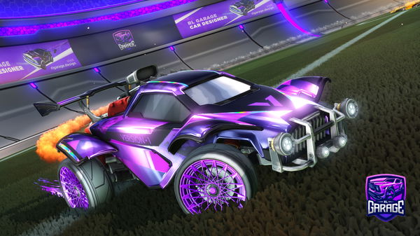 A Rocket League car design from Gurrrrrra07