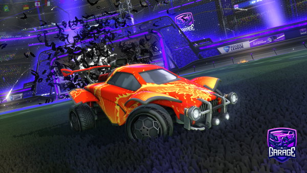 A Rocket League car design from Clonecommando56