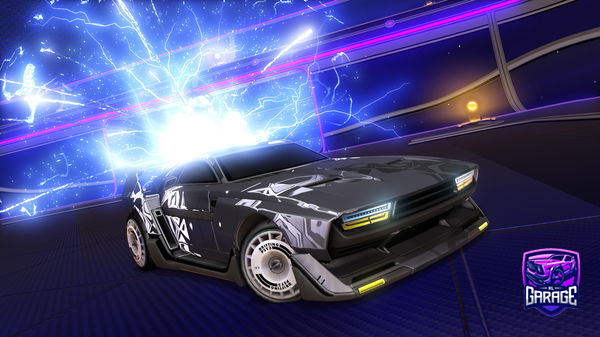 A Rocket League car design from Wombattler