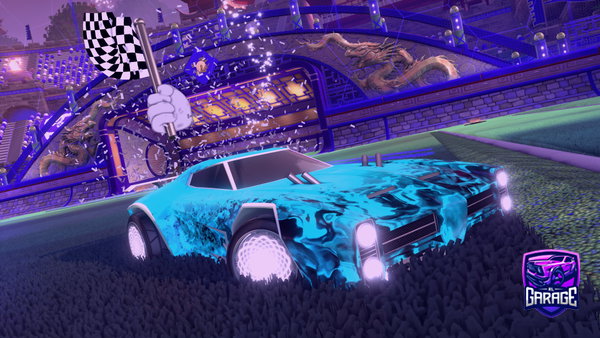 A Rocket League car design from GolGi184