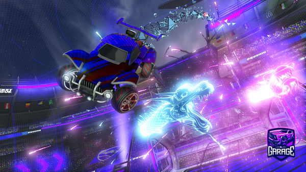 A Rocket League car design from howdidyoulose