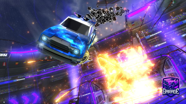 A Rocket League car design from Asilbzdg
