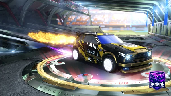 A Rocket League car design from Alesiocool11
