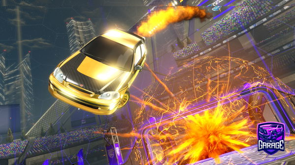 A Rocket League car design from NJT