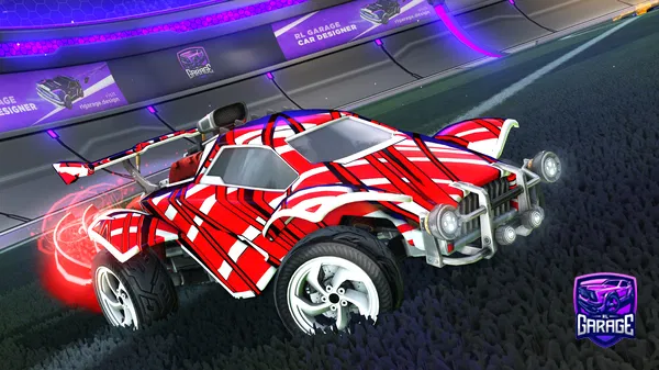 A Rocket League car design from ItsBiscuit
