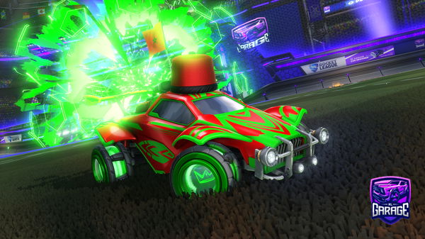 A Rocket League car design from GHXSTFVCE