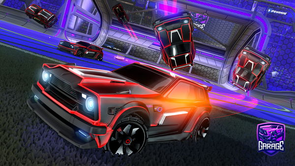 A Rocket League car design from _Axstro_