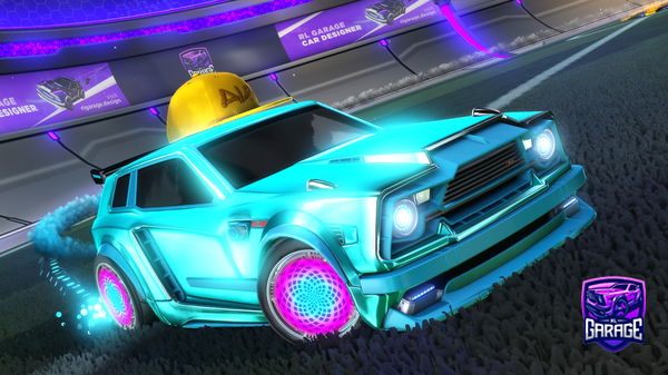 A Rocket League car design from NetStarfruit2140