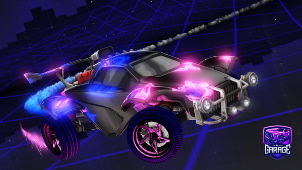 A Rocket League car design from Galaxyyoo_GX1
