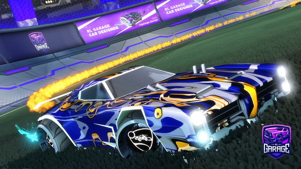 A Rocket League car design from Slipknot6