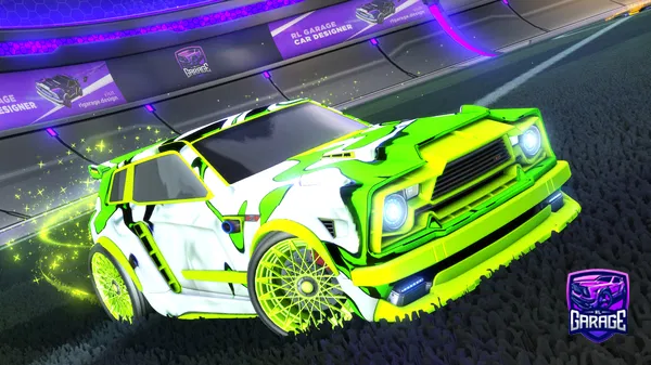 A Rocket League car design from TTimer