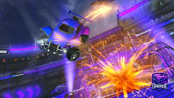 A Rocket League car design from Acrylicc_