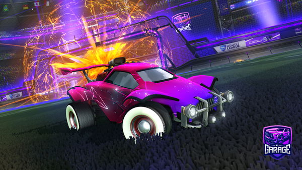 A Rocket League car design from Pluc4m3r