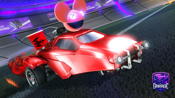 A Rocket League car design from freddospegetto