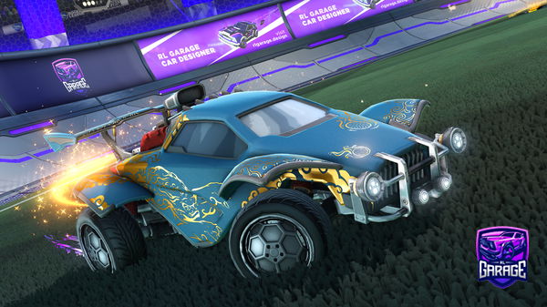 A Rocket League car design from isuckatrlol