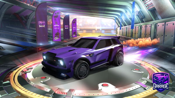 A Rocket League car design from qEnky