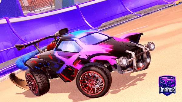 A Rocket League car design from maxencioRL