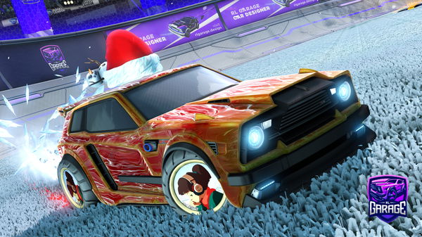 A Rocket League car design from LeoRl142