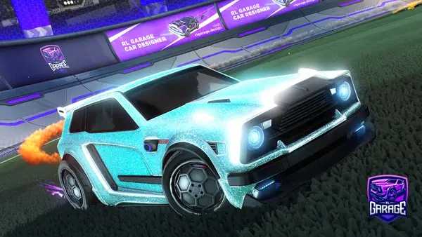 A Rocket League car design from worstie