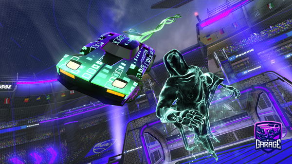 A Rocket League car design from GPRL