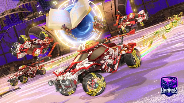 A Rocket League car design from MrRogers143