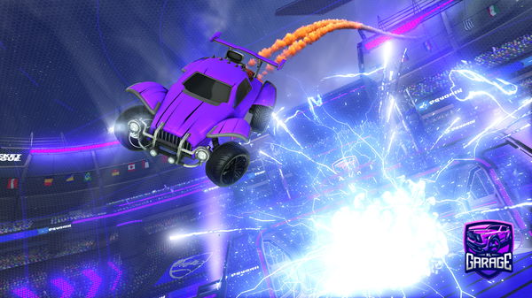 A Rocket League car design from Zkdani_II