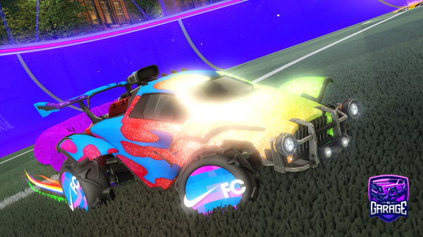 A Rocket League car design from Icerhound88