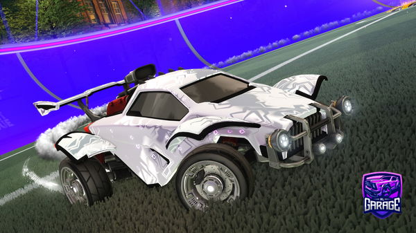 A Rocket League car design from afterglvwwwontt