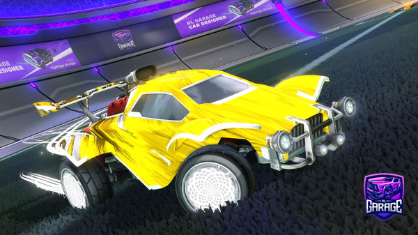 A Rocket League car design from willarcs135