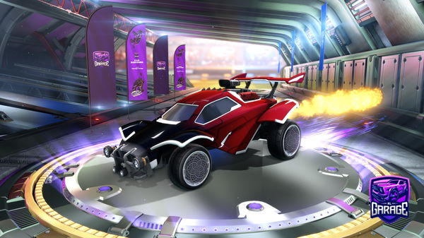 A Rocket League car design from Rkwlq