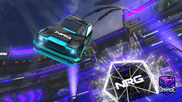 A Rocket League car design from PWRHeattrow