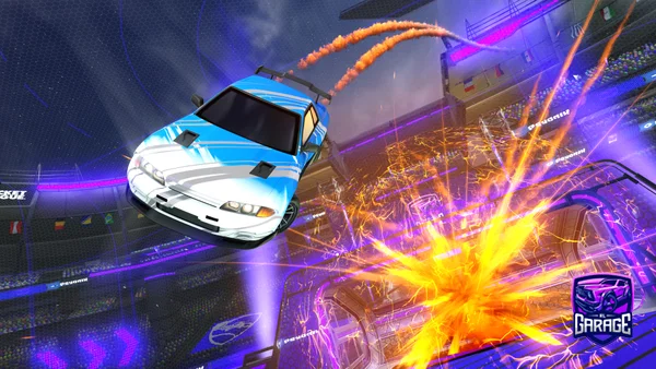 A Rocket League car design from SHARKI1_11