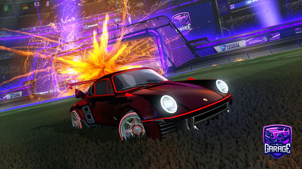 A Rocket League car design from Zombzz