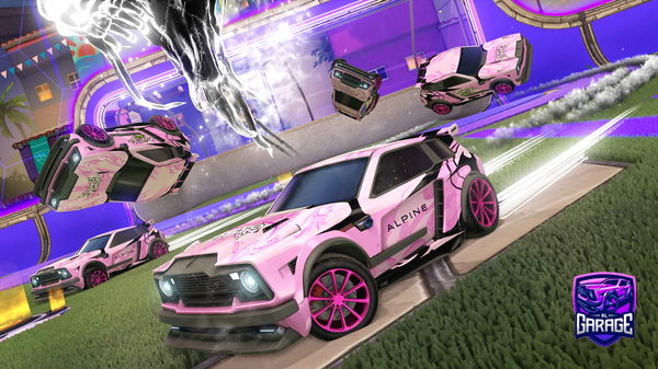 A Rocket League car design from shellcode