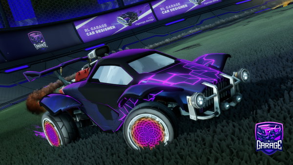 A Rocket League car design from GODViN