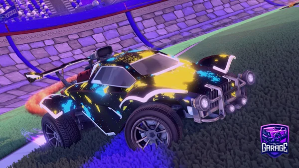 A Rocket League car design from Da9Boi