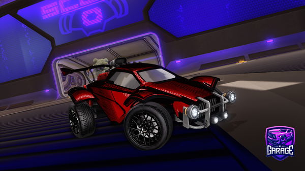 A Rocket League car design from ferkuruto_07