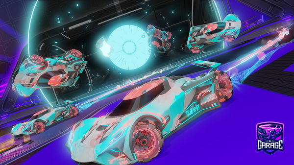 A Rocket League car design from Arakune_Belmont_V