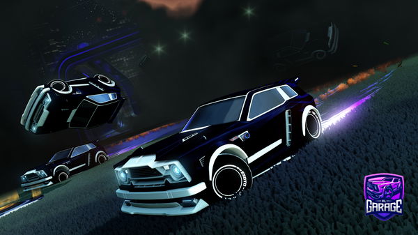 A Rocket League car design from Cheesemaster659