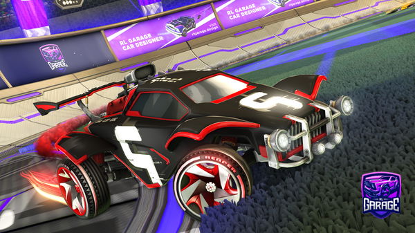 A Rocket League car design from blitz_malic