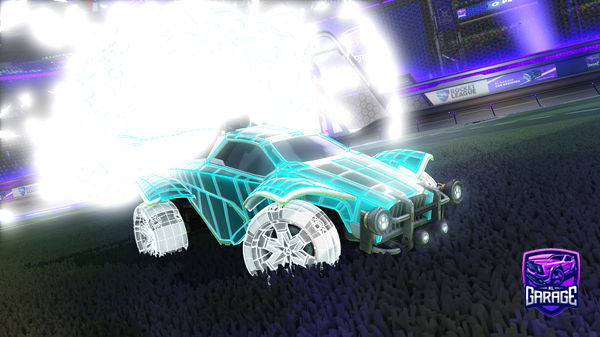 A Rocket League car design from ObliteroiD