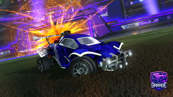 A Rocket League car design from ManosVma