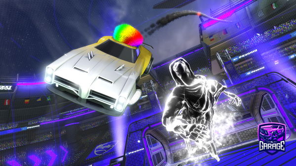 A Rocket League car design from MonkayMonkay