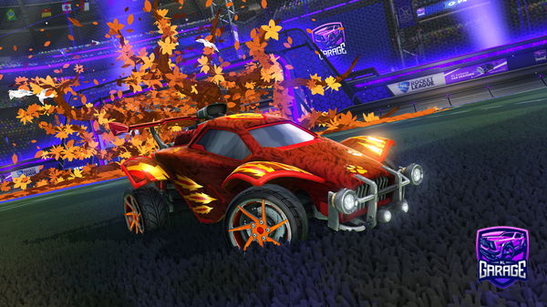 A Rocket League car design from Pliazok