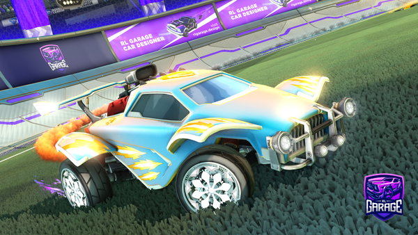 A Rocket League car design from StalenPijp