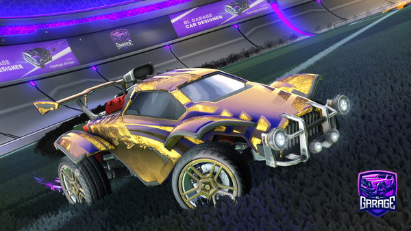A Rocket League car design from sebyboy34
