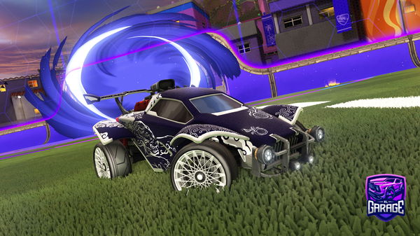 A Rocket League car design from Nxrbz_