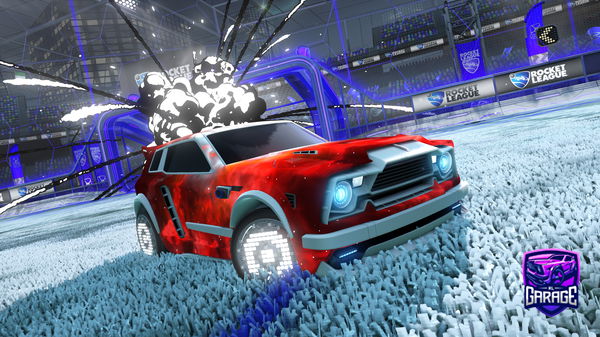 A Rocket League car design from babayoman